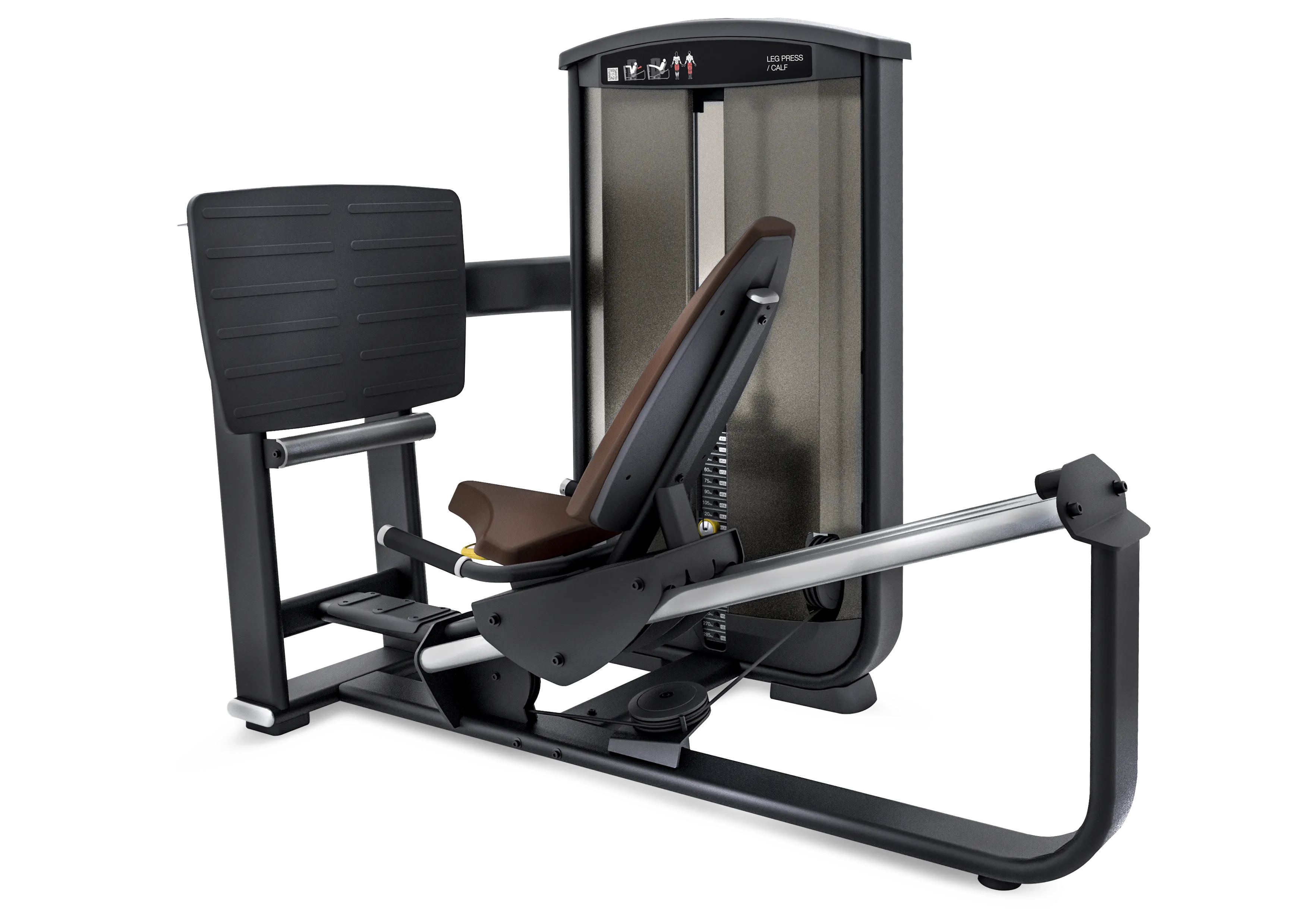 Brug Intenza Ease Line Leg Press (vægtstak: 163 kg) til en forbedret oplevelse